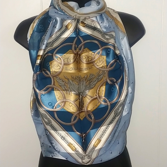 Lancel Paris Silk Scarf - Picture 4 of 12